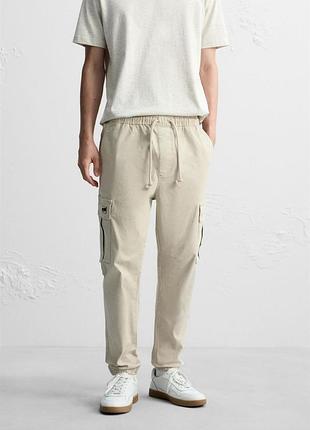 Новые брюки карго zara man w30 джоггеры
