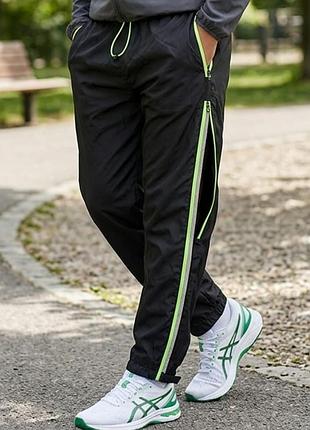 Вітрозахисні спортивні штани interz на сітці (xl–xxl)
