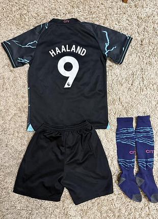 Дитяча футбольна форма manchester city haaland