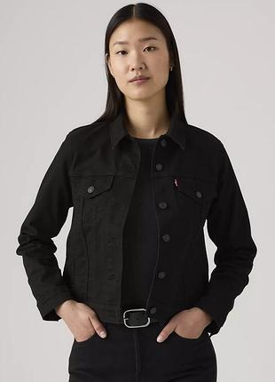 Жіноча джинсова куртка levi's