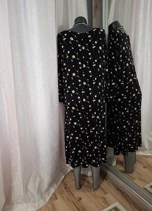 Вискозное платье 👗 2
