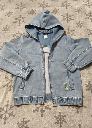 Джинсова куртка 128 zara