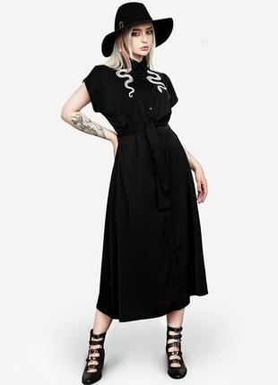 Disturbia slither relaxed midi/maxi dress