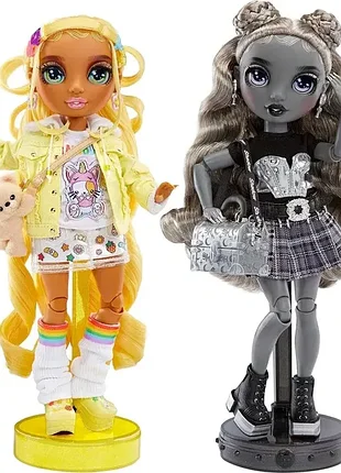 Rainbow high shadow high madison twins 2 pack - sunny &amp; luna 3