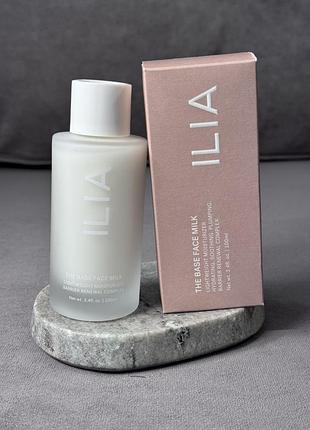Увлажняющая эссенция и легкий крем ilia the base face milk 100 мл
