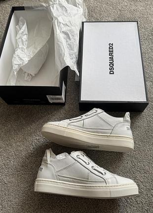 Кросівки дитячі шкіряні dsquared2