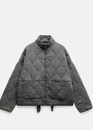 Стьобана куртка zara