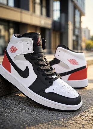 Чоловічі кросівки nike air jordan. шкіра ( 42,43,44,45 розмір )