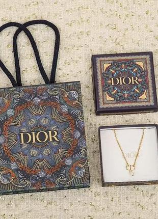 Колье чокер dior підвіска намисто