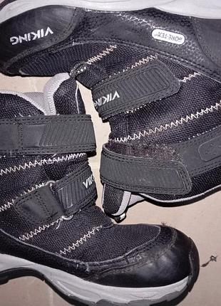 Viking зимние термо-ботинки penguin gore-tex jungen stiefel 37 розмір