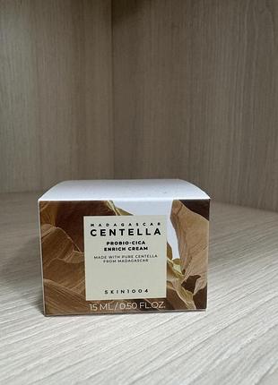 Відновлювальний крем skin1004 madagascar centella probio-cica enrich cream із пробіотиками