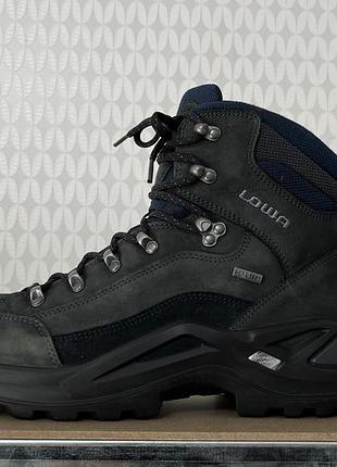 Черевики lowa goretex mono wrap renegade чоловічі трекінгові ботінки кросівки високі outdoor чорні сірі осінні зимові merrell moap 3 непромокаючі