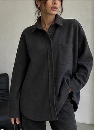 Классная тёплая рубашка от h&m