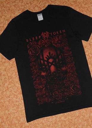 Футболка sleep token/the black heart/рок мерч
