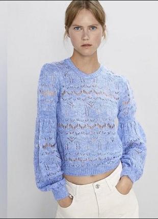Джемпер ажурний від zara