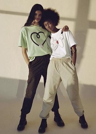 Uniqlo x disney x ambush   женские нейлоновые штаны-брюки