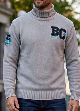 В'язаний светр-водолазка blue seven vintage з високим горлом