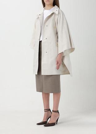 Пончо max mara преміум дизайн, оригінал, бежевий колір, onesize