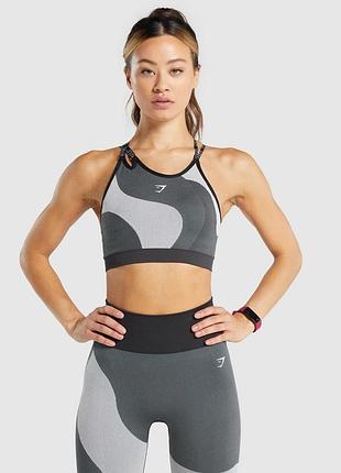 Gymshark flex   женский спортивный топ-бра для тренировок