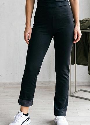 Женские теплые леггинсы bara sportswear (xl)