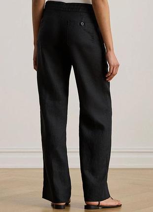 Лляні штани max mara weekend, класичний строгий крій, s-m розмір