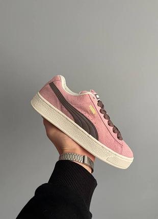 Кросівки puma suede xl future pink — стильна модель для жінок