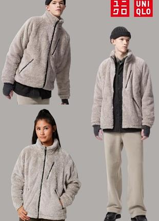 Флисовый жакет uniqlo