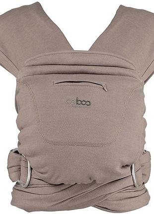 Ергономічний слінг-шарф на кільцях close caboo organic cotton