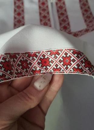 Рубашка вышиванка для девочки 4