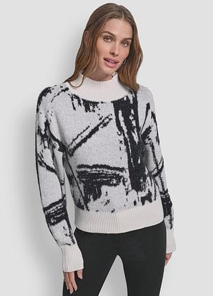 Женский свитер dkny с узором