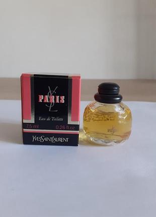 Yves saint laurent paris мініатюра вінтаж