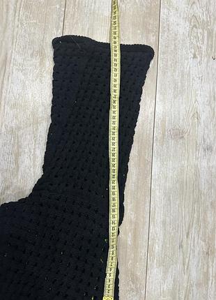 Укороченная вязаная кофта для девушек 12-13 лет 7