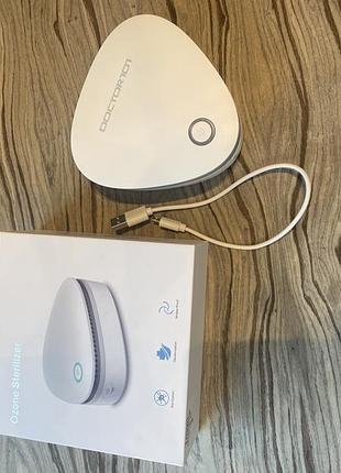 Портативний озонатор повітря doctor-101 triton-101 (2-в-1) — акумулятор, usb