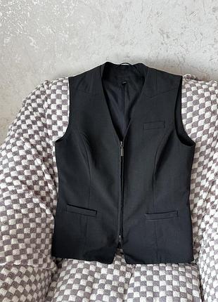 Корсетний костюмний жилет zara