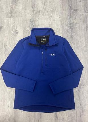 Трекінгова кофта чоловіча rab power stretch zip top