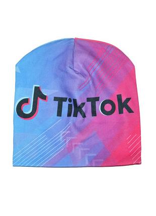 Шапка трикотажная tiktok