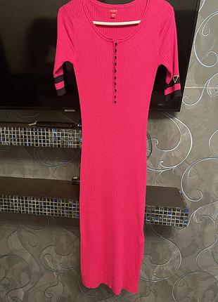 Сукня в рубчик guess оригінал xs/s