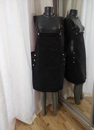 Джинсовый комбинезон от mango