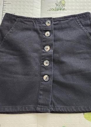 Джинсовая юбка pull &amp; bear