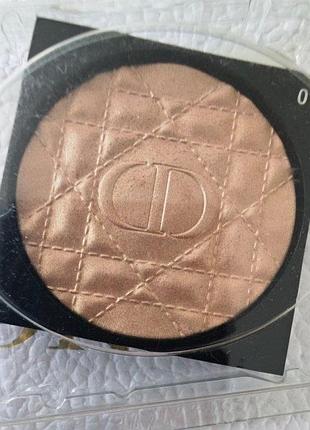 Бронзер 01 dior forever glow luminizer 01 nude halo