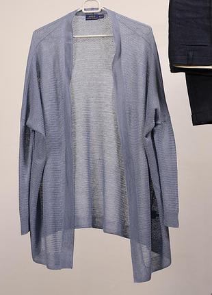 Тонкий жіночий кардиган вільного крою polo ralph lauren