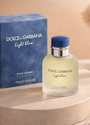 Чоловіча туалетна вода dolce&gabbana light blue pour homme дольче габбана лайт блю пур хом