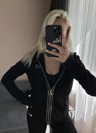 Emporio armani зіпка кофта худі блузка