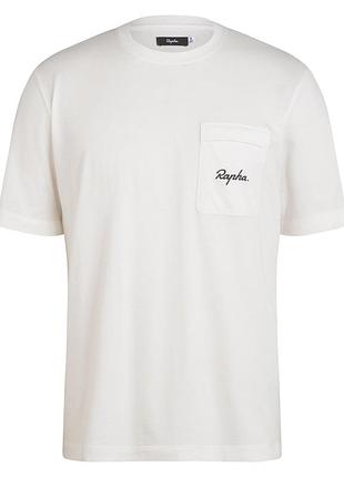 Футболка чоловіча rapha men's logo pocket t-shirt