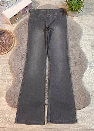 Стильные джеггинсы клеш от h&amp;m стан отлично