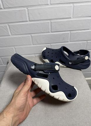 Crocs swiftwater clogs чоловічі шльопанці босоніжки розмір 45 29см.