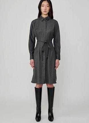 Вовняне плаття сорочка з поясом ralph lauren/14070/