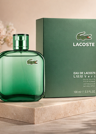 Мужская туалетная вода lacoste eau de lacoste l.12.12 vert 100 мл лакост l.12.12 верт