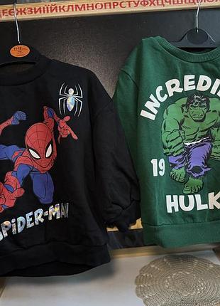 Світшоти marvel 98/104р