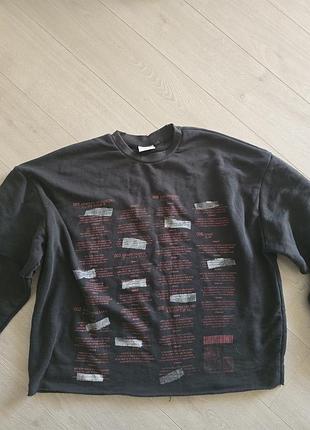 Реглан bershka xs оверсайз